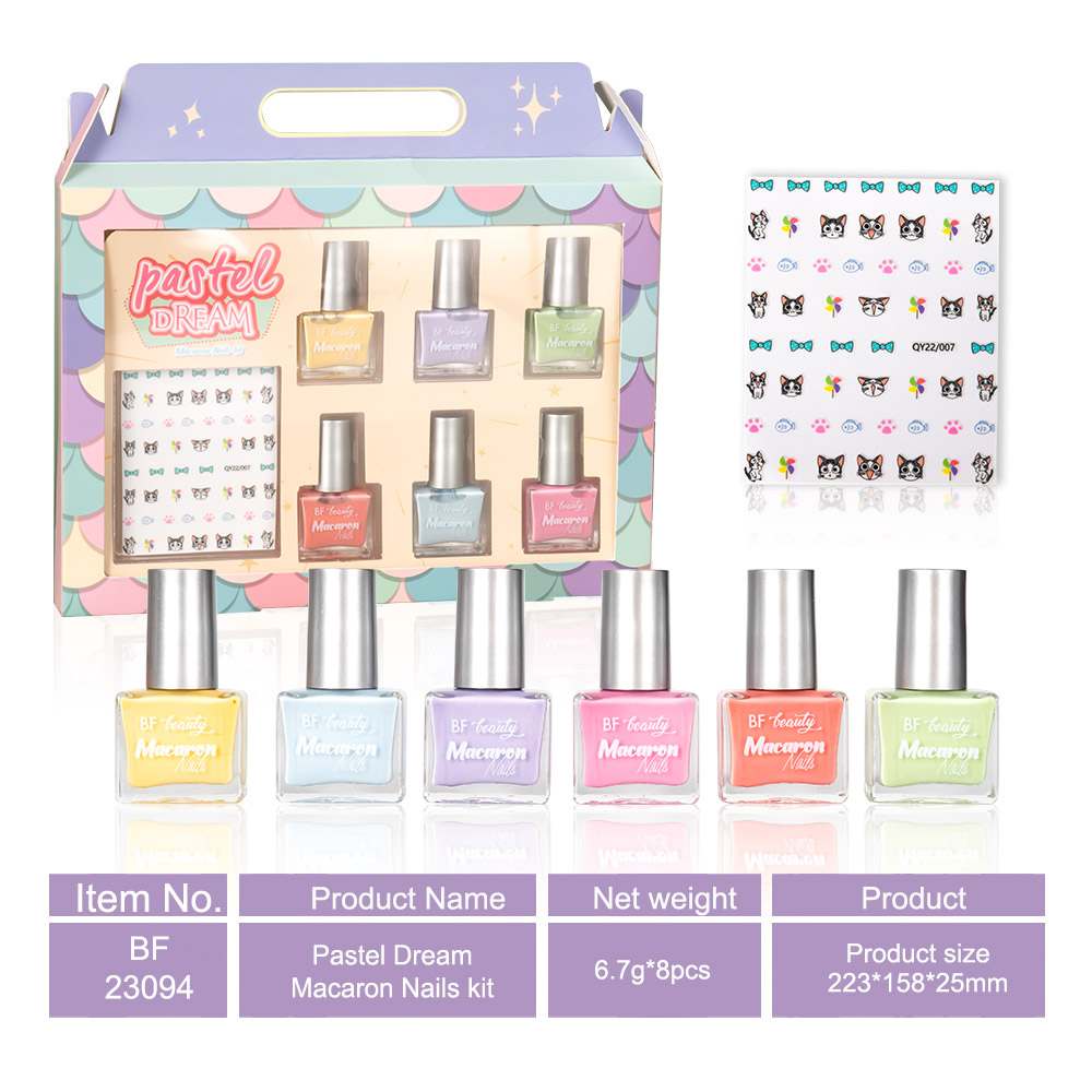Pastel Dream Macaron Nails kit